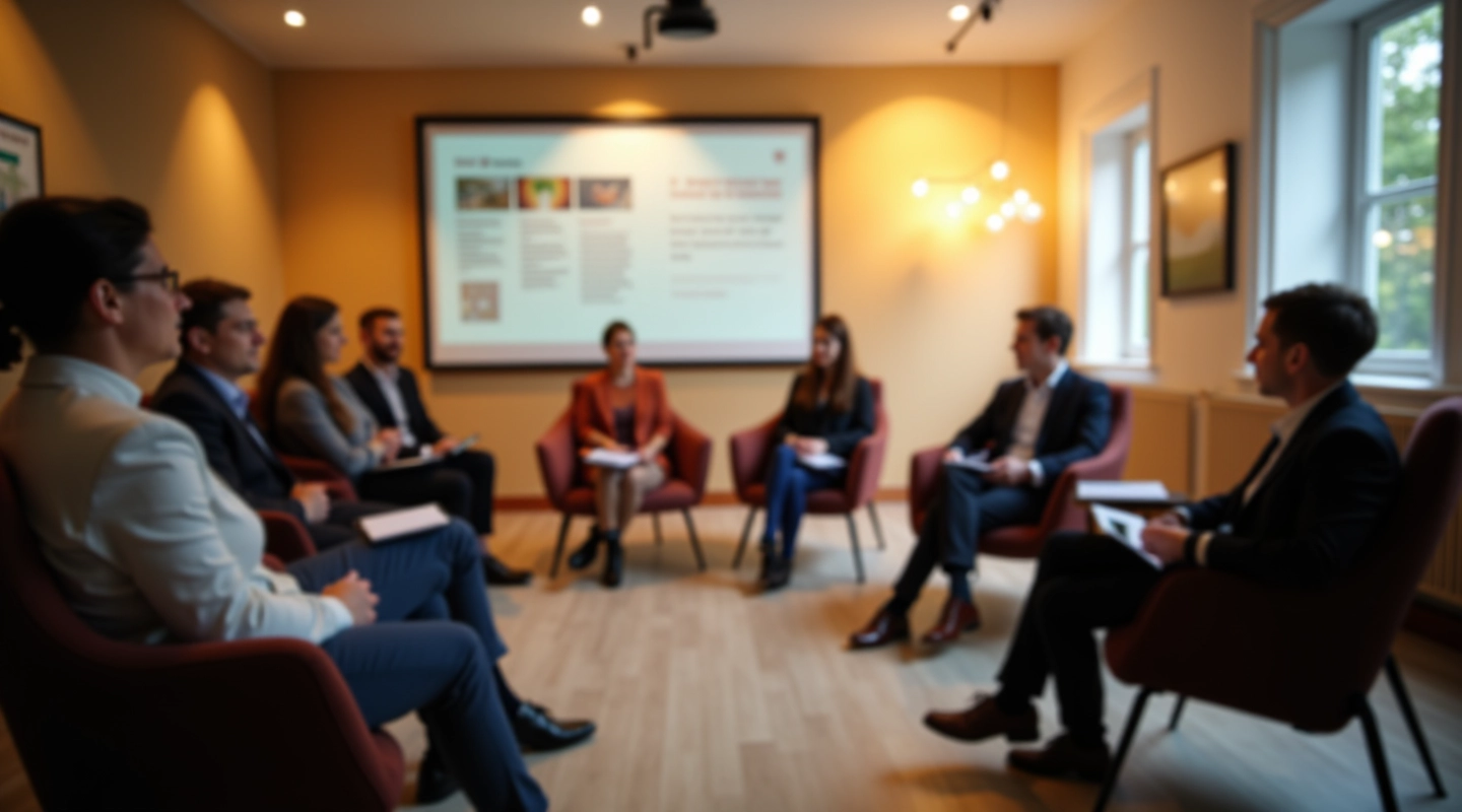 Et traningsrum designet til empatisk dialog og konfliktløsning